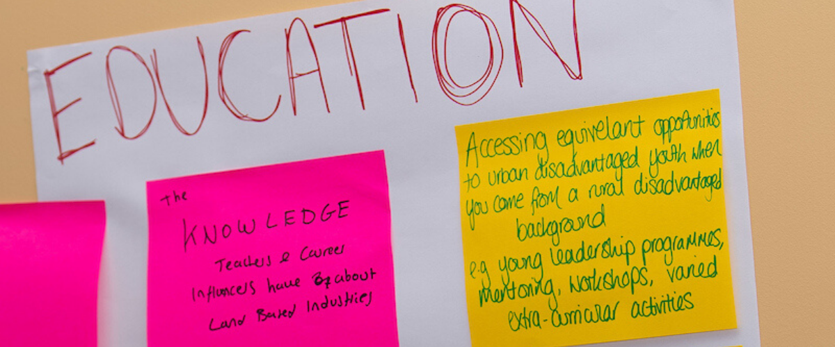 2019 Ideas Festival Biggest Issues Workshop: Education